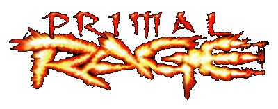 Primal Rage logo for Super Nintendo